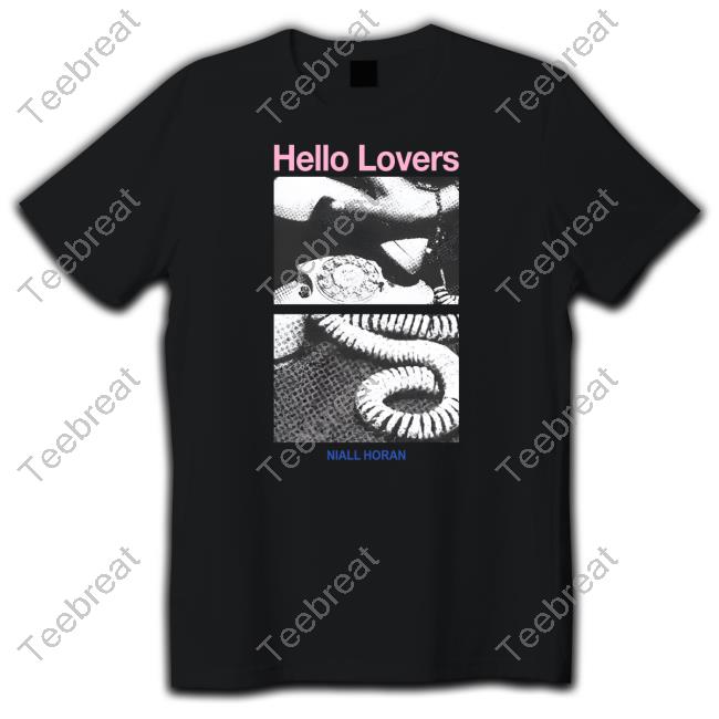 Official Niall Horan Merch Hello Lovers Shirt