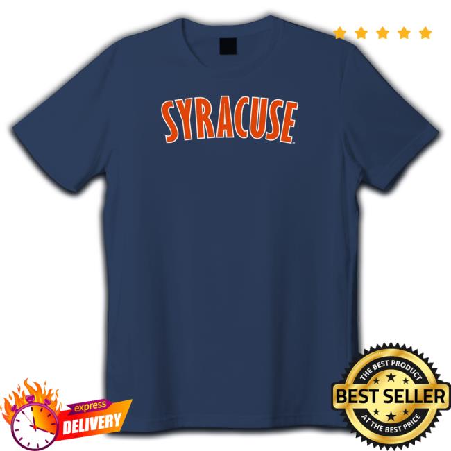 Official Syracuse Merch Syracuse Orange Wordmark 1995 2003 Shirts