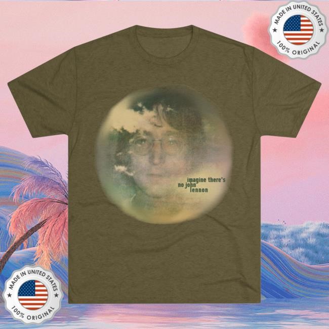 Official Brandon Herrera Merch Imagine There's No John Lennon Shirts OD Green