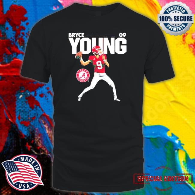 Bryce Young 09 Player Alabama Crimson Tide Ncaa Football T-Shirt