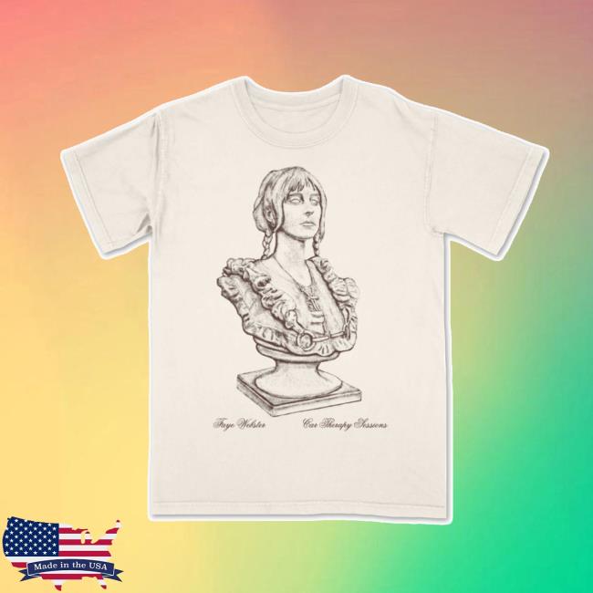 Faye Webster Merch Car Therapy Sessions Bust Retro Shirt
