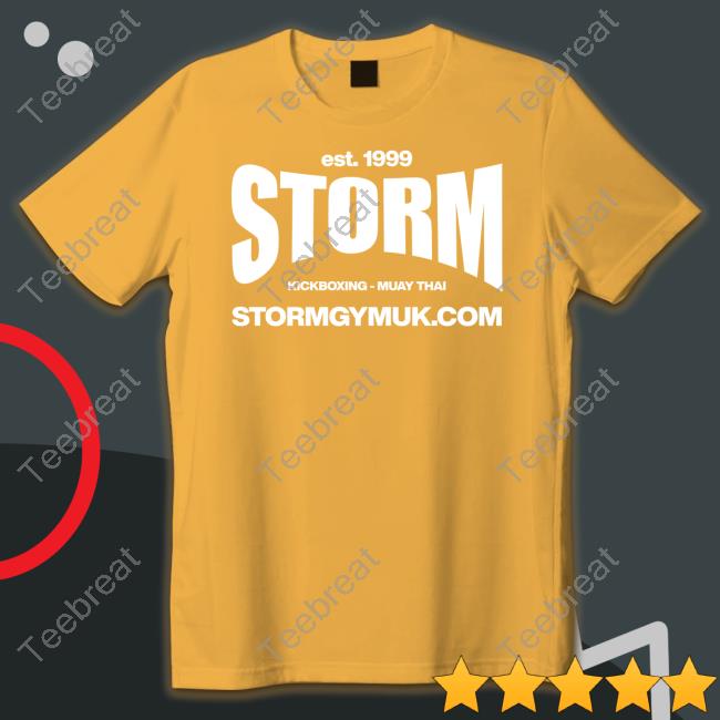 Official Andrew Tate Updates Storm Kickboxing Muay Thai Gym Talisman Shirt