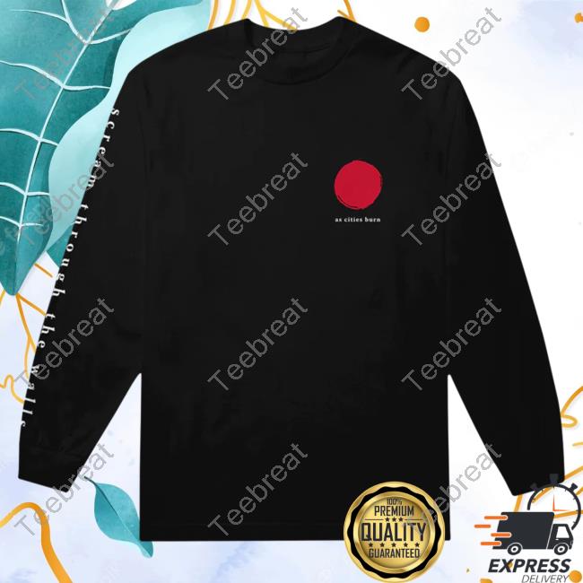 Official Equal Vision Records Merch As Cities Burn Scream Through The Walls Crewneck Sweatshirt