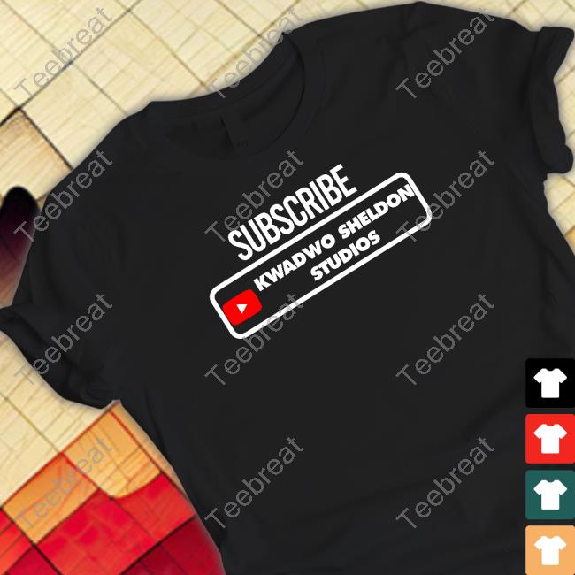 Subcribe Kwadwo Sheldon Studios Long Sleeve Tee