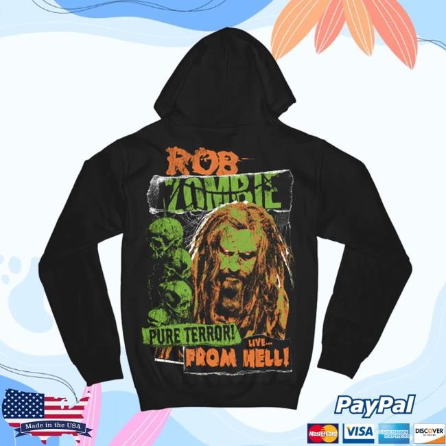 Pure Terror Zip Up Rob Zombie Store