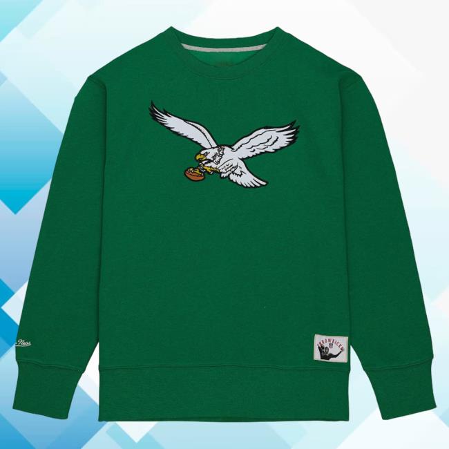 Mitchell And Ness Clothing Store Shop Playoff Win 2.0 Hoody Vintage Philadelphia Eagles Mitchellandness Merch