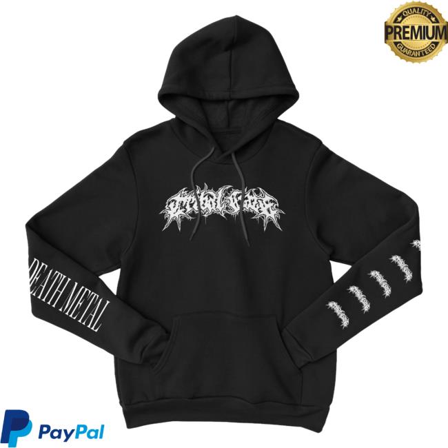 Official Night Shift Merch Shop Tribal Gaze - Monolithic Death Metal Hooded Sweatshirt Nightshiftmerch Store