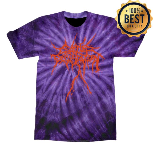Official Indie Merch Store Shop Cattle Decapitation "Tie Dye Ouroboros" Tees IndieMerchStore Carcosabc