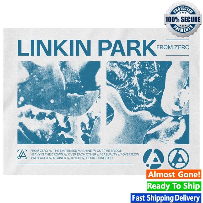Official Linkin Park Merch Store Linkin Park From Zero Tracks White Tees Linkin Park Apparel Clothing Shop LinkinPark