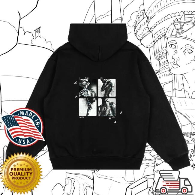 Official Cynthia Erivo I Forgive You Script Black Attractive Hoodie