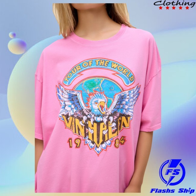 Van Halen Tour Of The World Os Tee Daydreamerla Shirt
