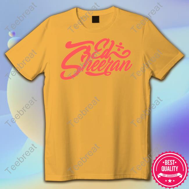 Ed Sheeran Tour Gold State Sweatshirt