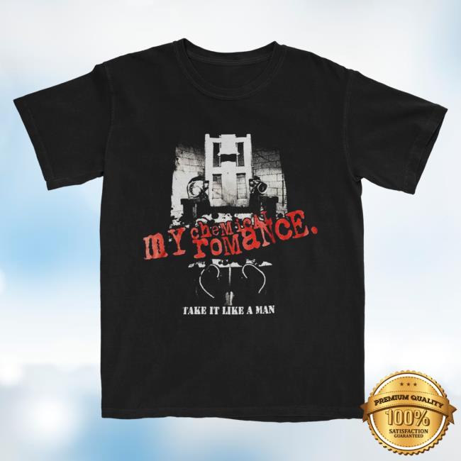 Official Mcr Merch Store Shop Warner Records My Chemical Romance Take It Like A Man Hot Shirt WarnerRecords