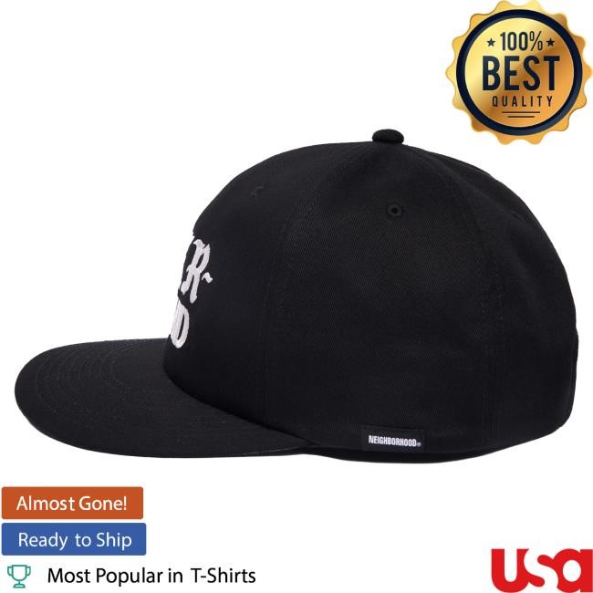 Official Born X Raised Merch Store Shop Born X Raised Nbhd Snapback Cap: Black BornxRaised