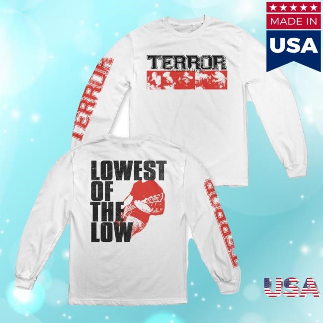 Terror "Lowest of the Low" Long Sleeve Shirt Cold Cuts Merch
