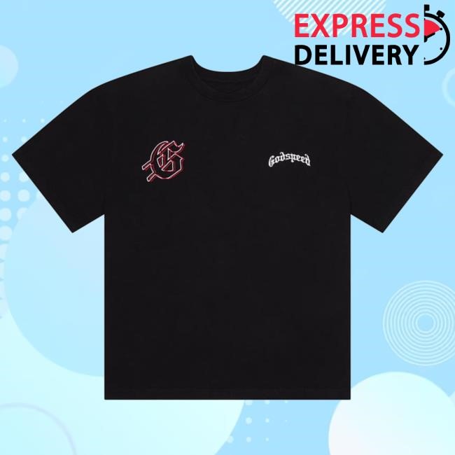 King 4Ever Tees (Black) Official Godspeed New York Merch Store Godspeednewyork
