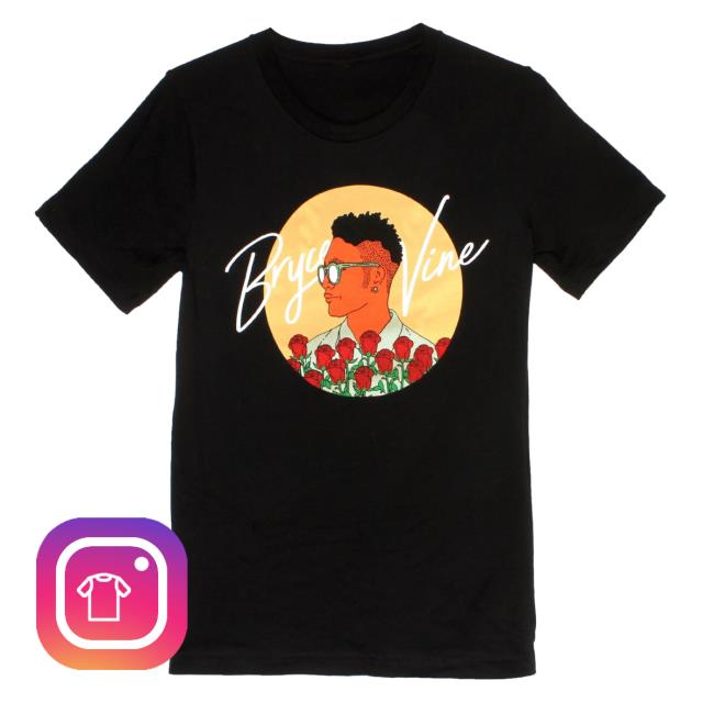 Official Bryce Vine Merch Rose Vine T Shirt