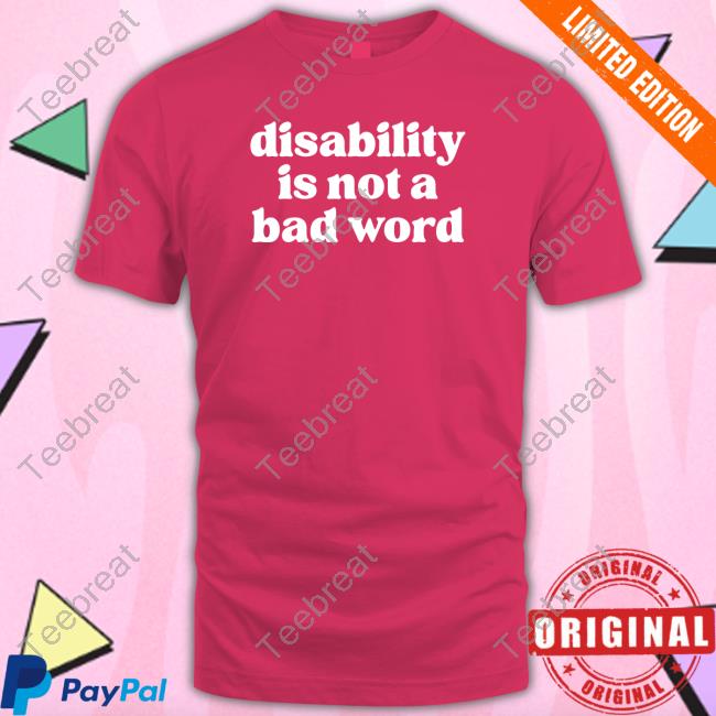 No Limbits Disability Is Not A Bad Word TankTop