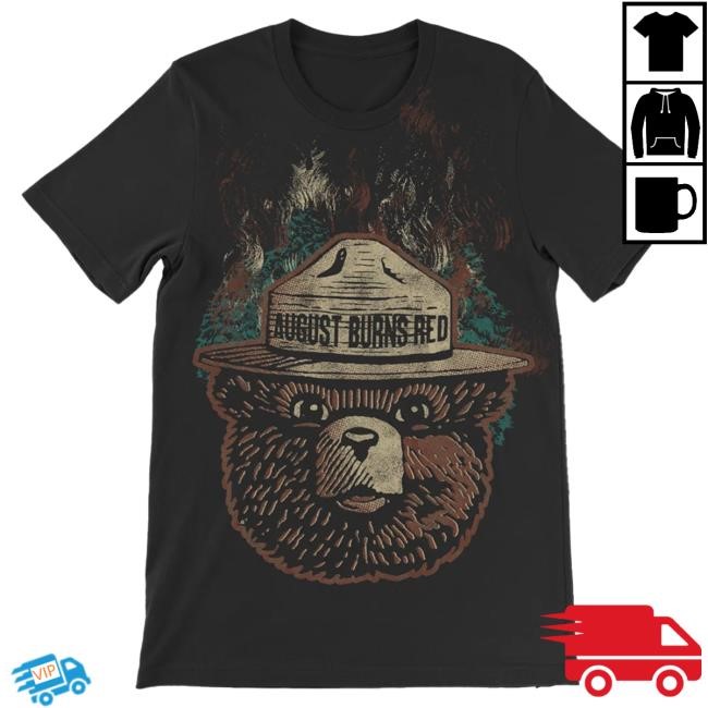 August Burns Red Official Store Smokey The Bear Hot Shirt