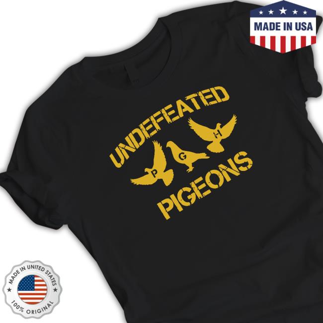 Official Pitt Undefeated Pigeons Sweatshirts Pitt Undefeated Pigeons Shirt