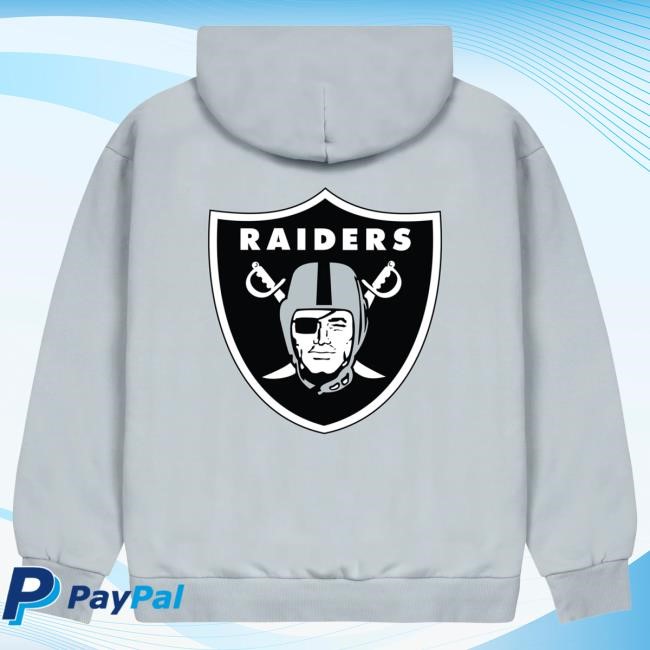 Official Golf Wang Merch Raiders Logo Popover Hoodie by Golf Wang x NFL