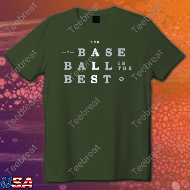 Official Baseball Is The Best Shirt Slangs On Sports T Shirt