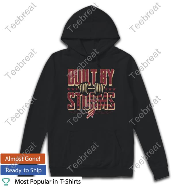 Garnet And Gold Merch Built By Storms Tee Shirt