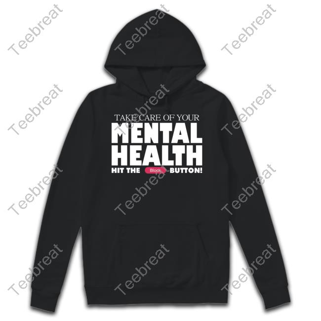 Gameboyjones Take Care Of Your Mental Health Hit The Block Button Tank Top
