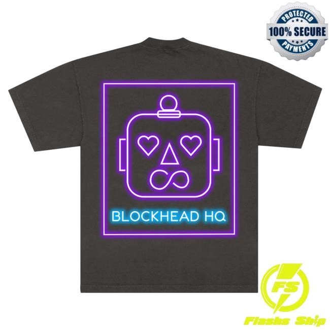 Official New Kids On The Block Store BLOCKHEAD HQ New Shirt Nkotb