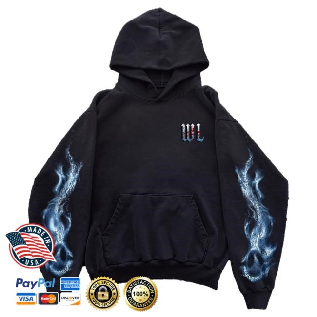 Official Warren Lotas Merch Store Muscle Man Hoodie - Black