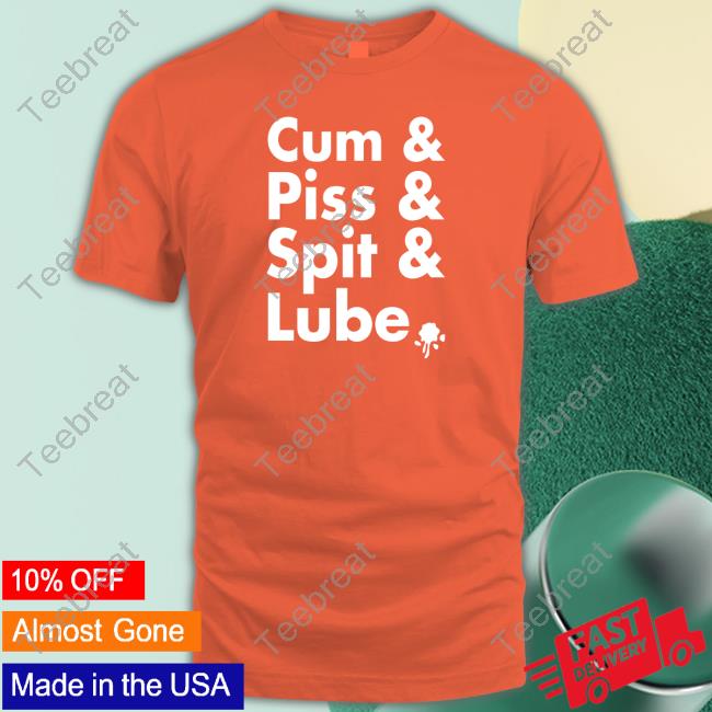 Official Amp - Watts The Safeword Cum Piss Spit Lube Tee Shirt