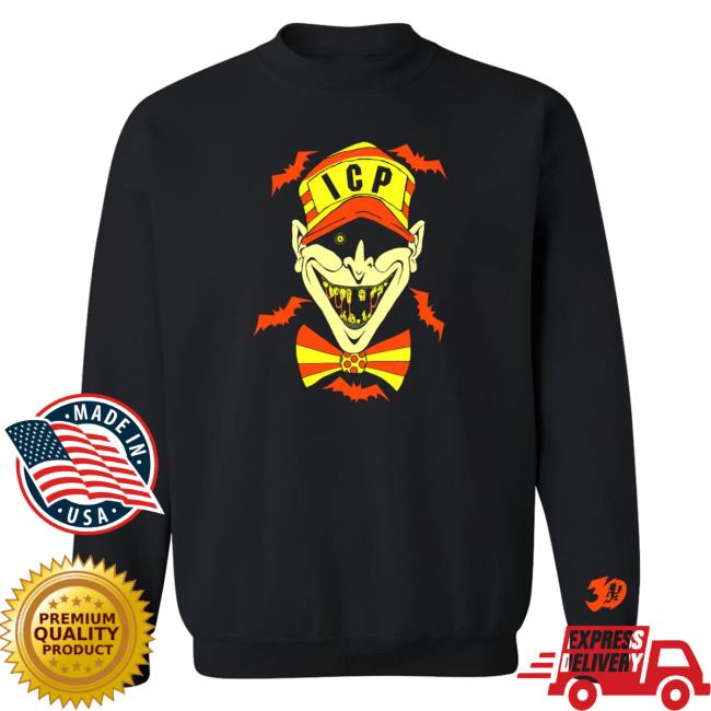 Official Icp Merch Clothing Store Insane Clown Posse Rotten Treats Black Hoody