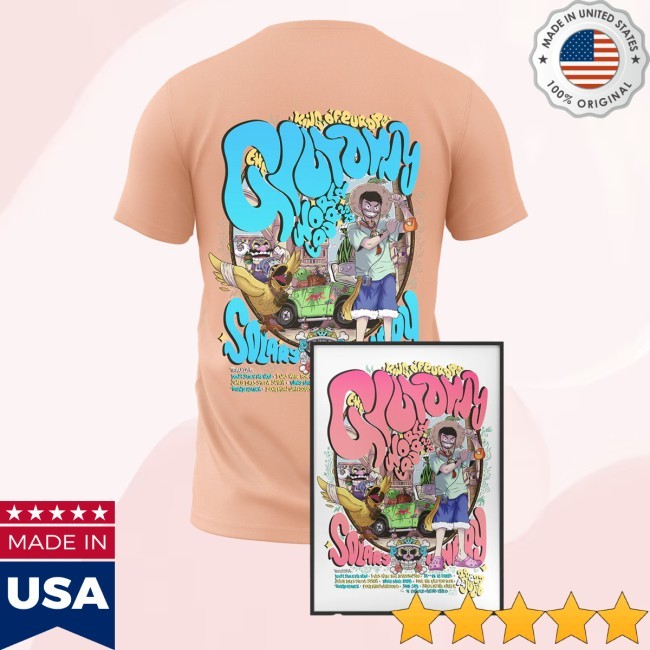 Official Illustration Glutonny Mexique 2025 Tee - Solary