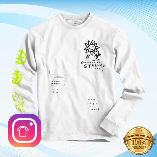Official G-Eazy Merch Falling Petal Long Sleeve Tees