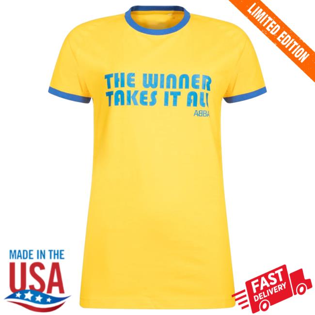 ABBA The Museum Merch Shop The Winner Takes It All T Shirt