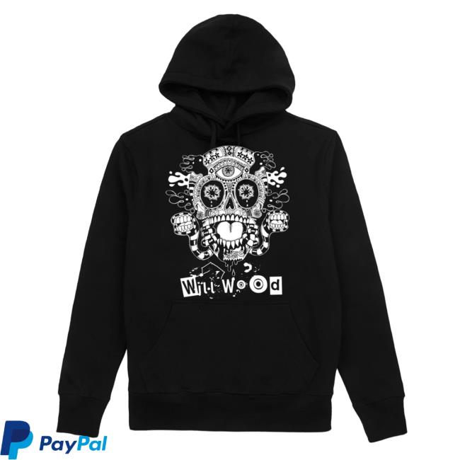 Will Wood And The Tape Worms Host Skull Crewneck