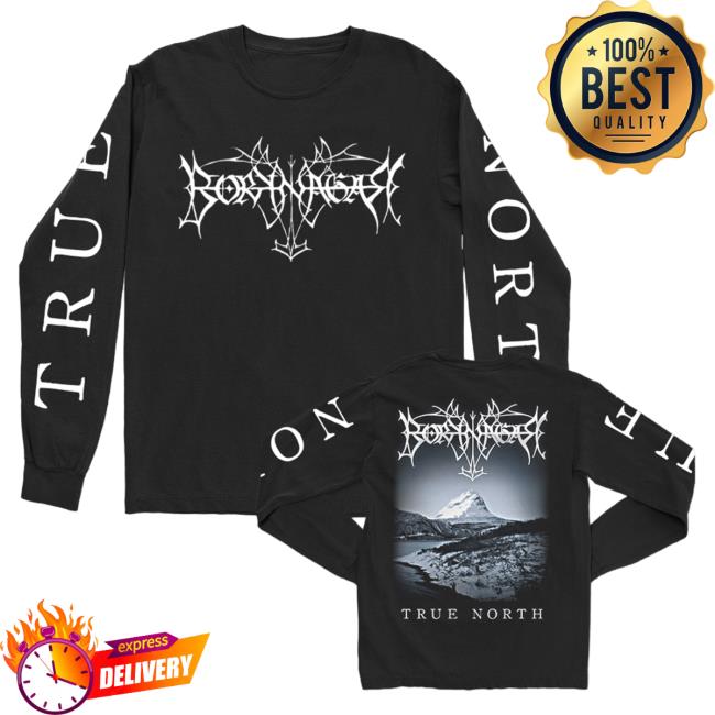 Official Kings Road Merch Store Borknagar True North Album Long-Sleeve (Black) Kings Road Shop