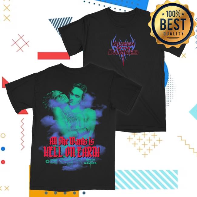 Official Studiohouse Designs Queen Of The Damned Immortal Embrace Shirt 2023