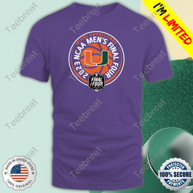 Official Allcanes Miami Hurricanes 2023 Ncaa Men Final Four Shirts