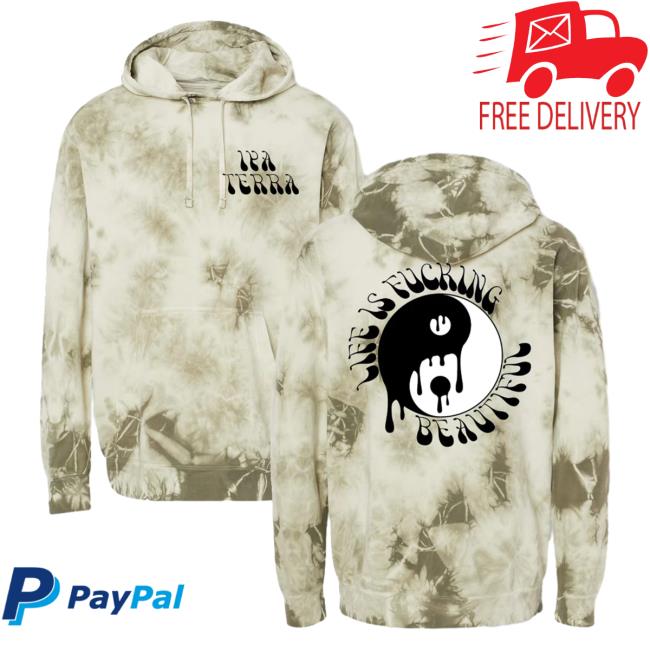 Official Iya Terra Merch Yin Yang Tie Dye Crewneck Sweatshirt