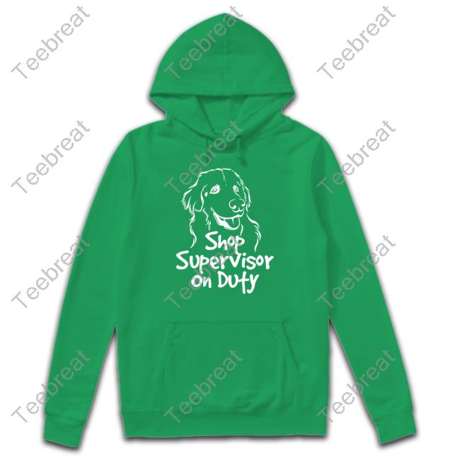 The Questionable Garage Merch Shop Supervisor On Duty Tee