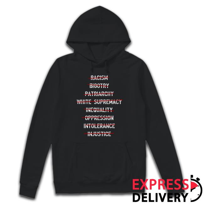 Official Anti Racism Bigotry Patriarchy White Supremacy Inequality Oppression Intolerance Injustice Antifascist Hasan Piker (White) | Essential T-Shirts