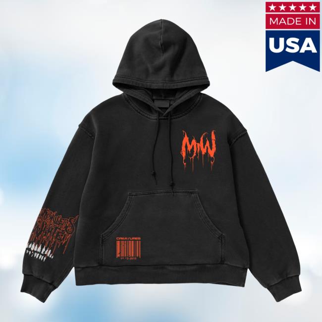Official Motionless In White Merch Creatures We've Created Hoodie