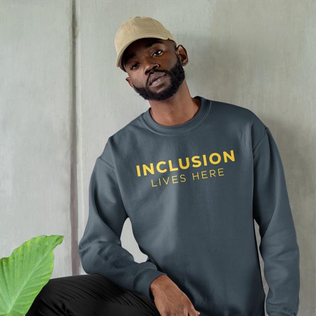Inclusion Lives Here Hoodie