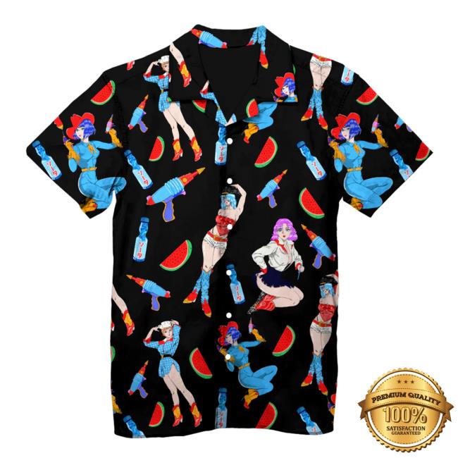 Official Vapor95 Clothing Store Rootin Tootin Hawaiian Shirts Vapor 95
