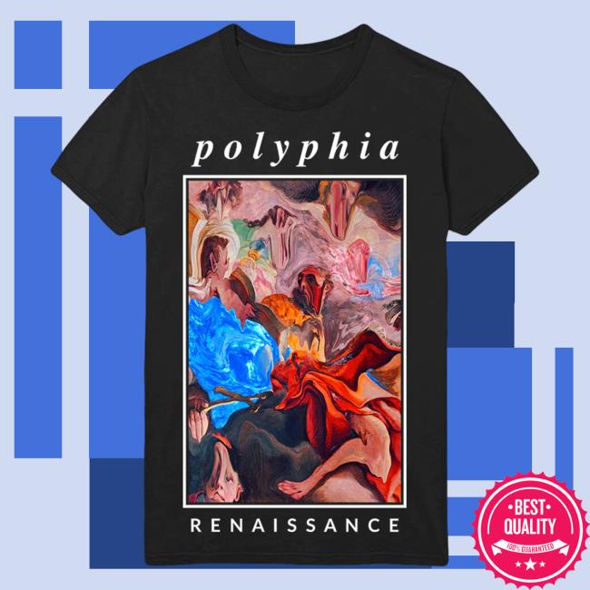 Official MerchBar Polyphia "Renaissance" T-Shirt Merch Bar