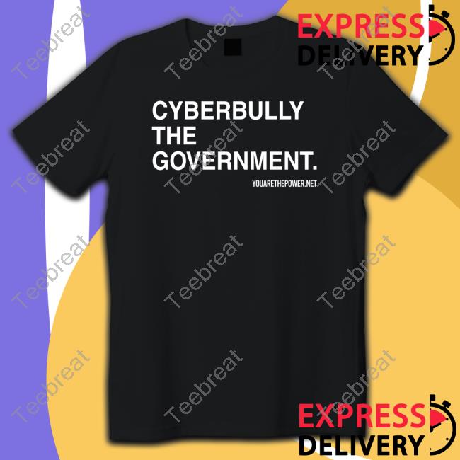 Official Cyberbully The Government Black Long Sleeve Tee