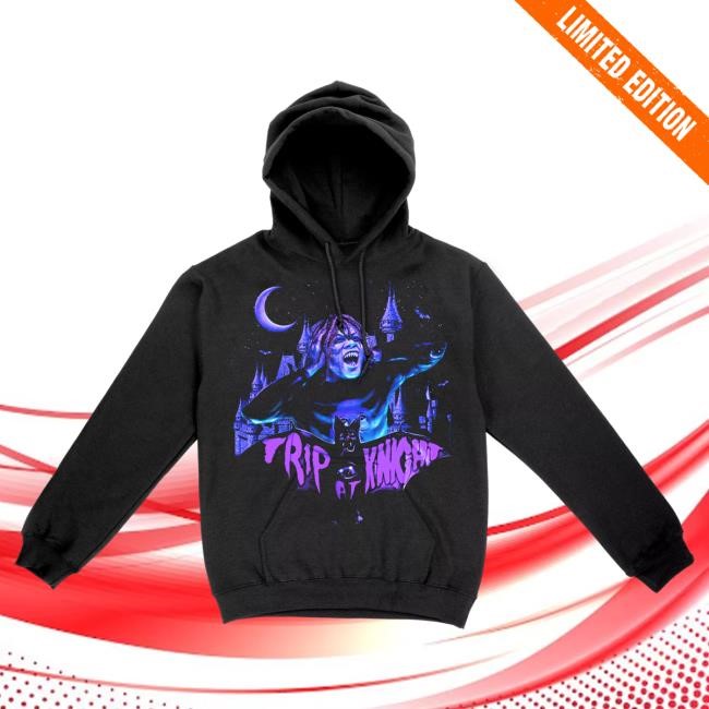 Official MerchBar Trippie Redd Bat Scream Hoodies Merch Bar