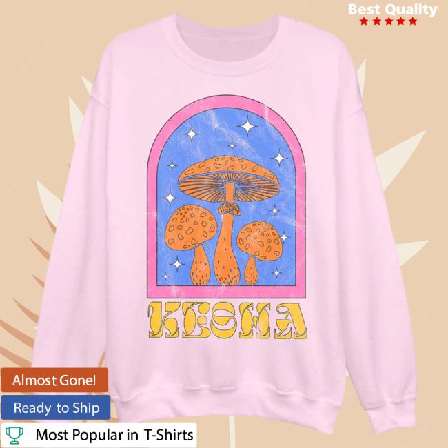 Official Kesha Tour Merch Shroomies Crew neck Ke$ha Clothing Store Shop