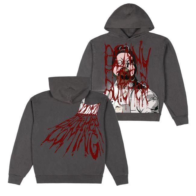 The Butcher Coming Tee - Benny the Butcher Merch Store Shop